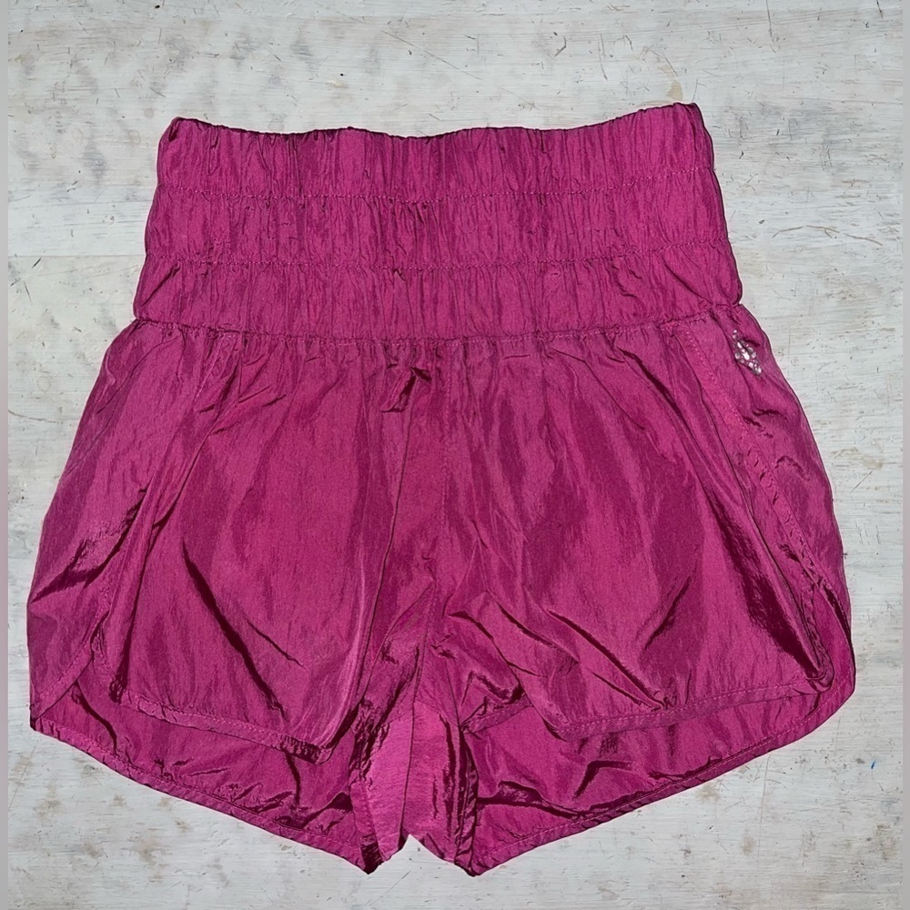FP Movement Free People The Way Home High Rise Athletic Shorts | Size Small